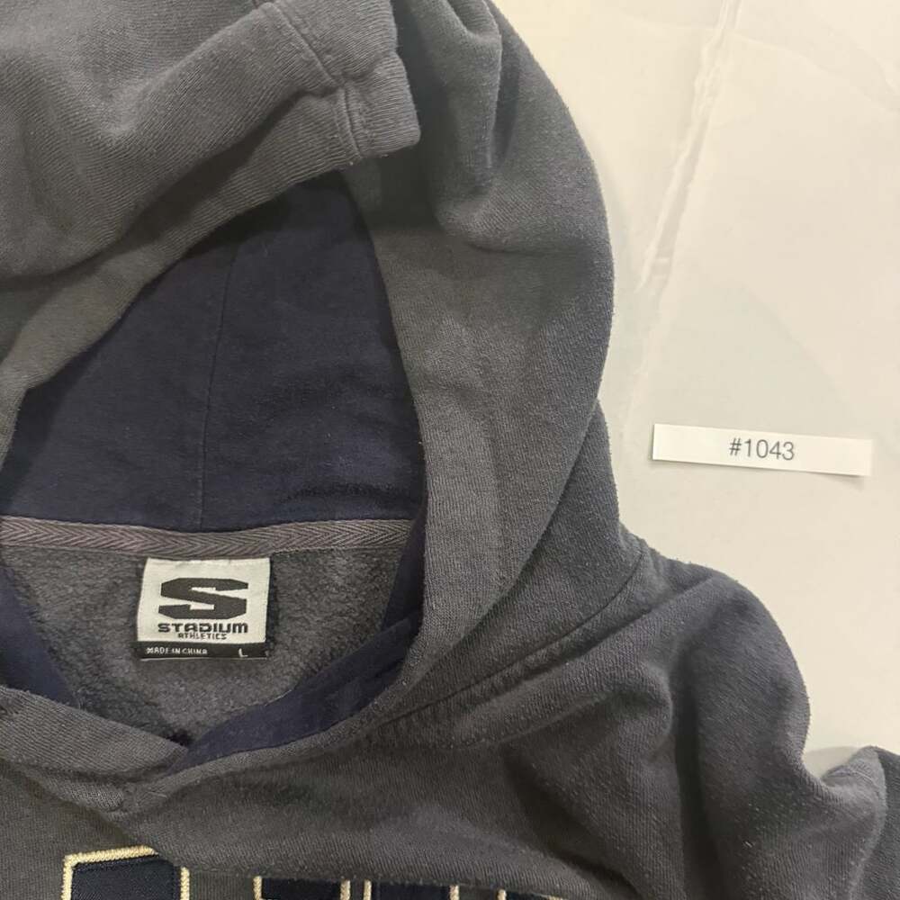 Stadium Athletics Navy Hoodie Size L Annapolis - Picture 4 of 6